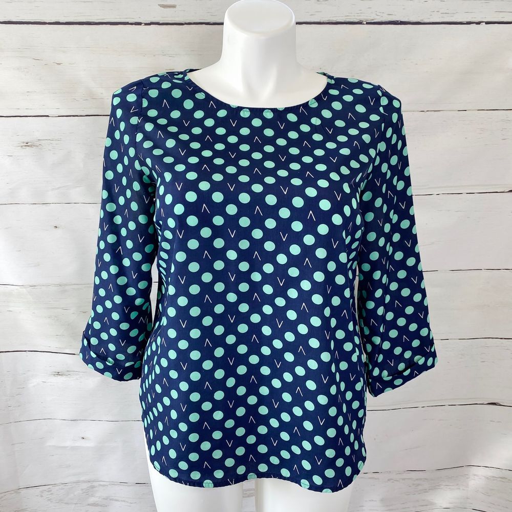 Stitch Fix Pomelo Polka Dot Blouse